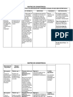 Matriz de consistencia... (1) (3) (1)