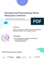 (Planning and Programming) Sistem Manajemen Jembatan