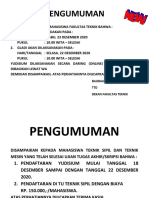 Pengumuman Yudisium Unidayan