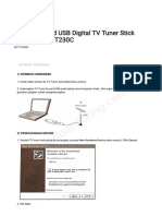 MyGica Hybrid USB Digital TV Tuner Stick DVB-T2_T_C - T230C