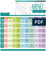 Menu JUNIO Ust 2014 - 2DA - SEMANAL