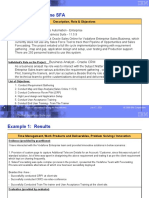 Example 2: Vodafone SFA: Description, Role & Objectives