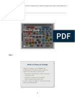 Theory of Change: Session Slides
