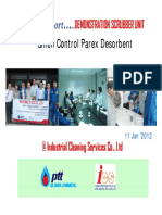Executive Report Demo Controll Parex Desorbent PTT GC
