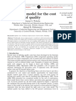 A Revised Model For The Cost