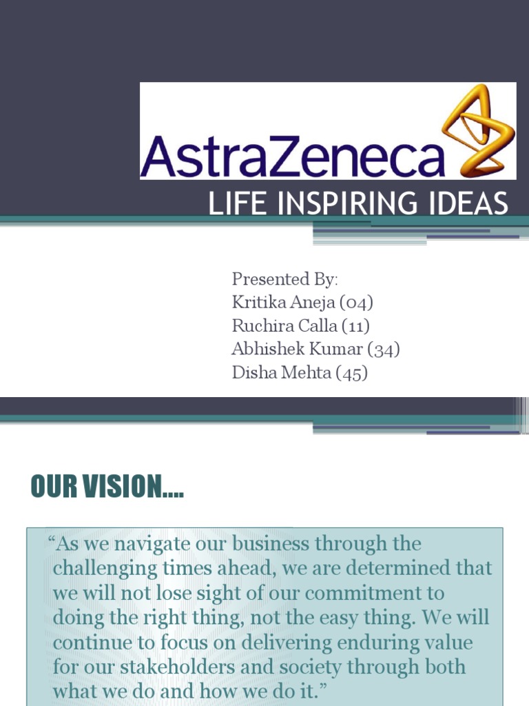 AstraZeneca Corporate Overview & Strategy | PDF | Astra Zeneca | Economies