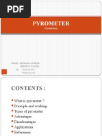 Pyrometer For Temperature Measurement in Furnaces