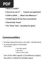 DVOR-DME - Principle of Operation VOR | PDF | Radio Technology ...