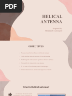 Helical Antenna: Prepared By: Maureen N. Arriesgado