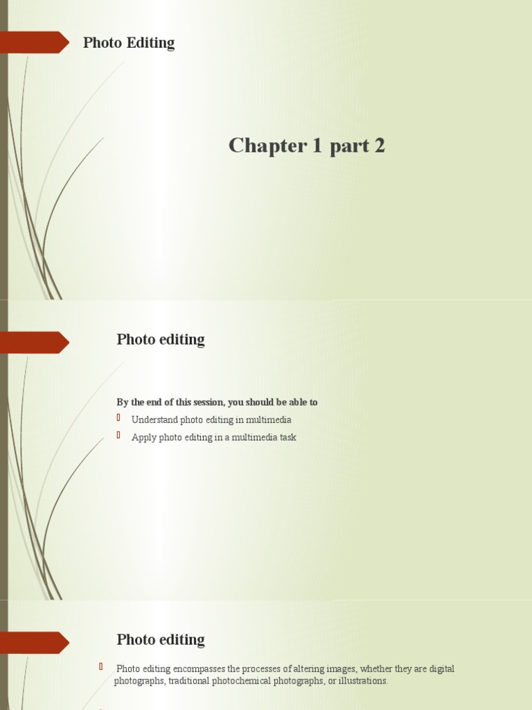 Essential Photo Editing Techniques | PDF | Image Editing | Adobe Photoshop