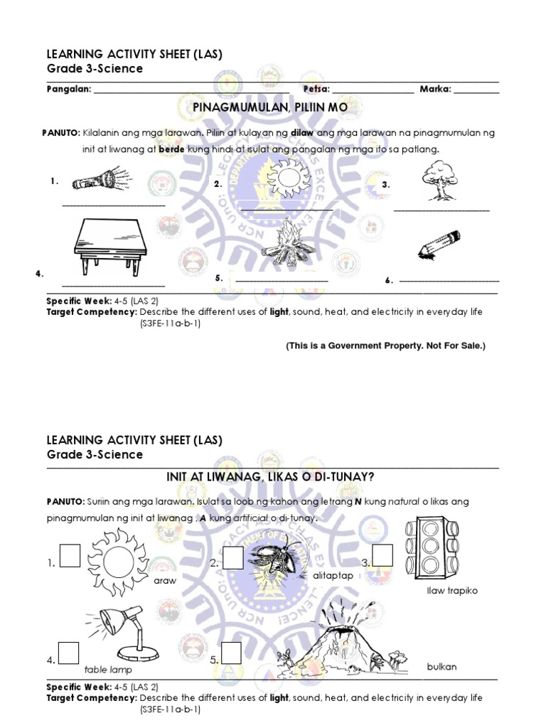 Science 3 - Q3 - Las 2 | PDF