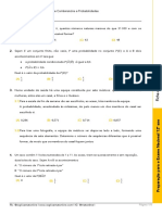 Análise Combinatória e Probabilidades