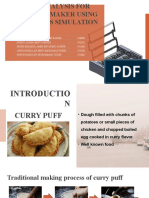 Stress Analysis of Curry Puff Machine Hinge
