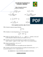 2021 - Examen - 2 - Bach Integrales