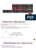 Angles and Triangles Explained in 40 Characters