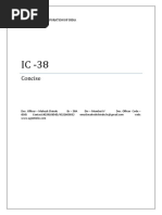 Ic 38 Short Notes