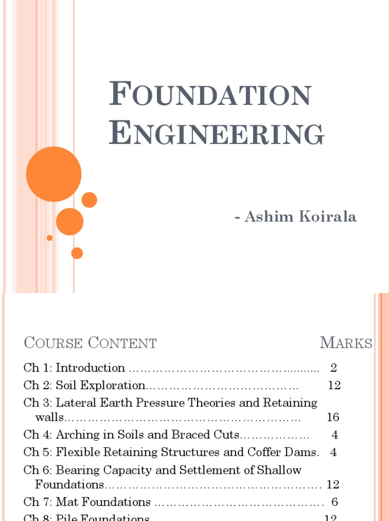 Lateral Earth Pressure and Retaining Walls | PDF | Building Engineering ...