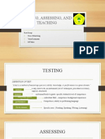 First Group Language Testing Finished