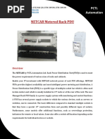 NETCAB Metered Rack PDU: PCTL Automation