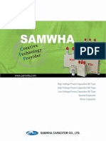 Samwha Capacitor Full Catalog