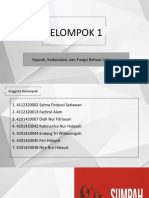 KELOMPOK 1 Sejarah Bahasa Indonesia