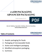 Food Packaging Advanced Packaging: Purba Purnama, Ph. D