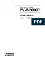 PVW-2600P Volume 1 1st Edition (Revised 1) Part 1