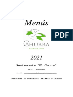 Menus 2021