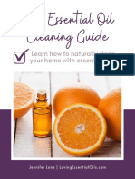 DIY Essential Oil Cleaning Guide: Learn How To Naturally Clean Your Home With Essential Oils!