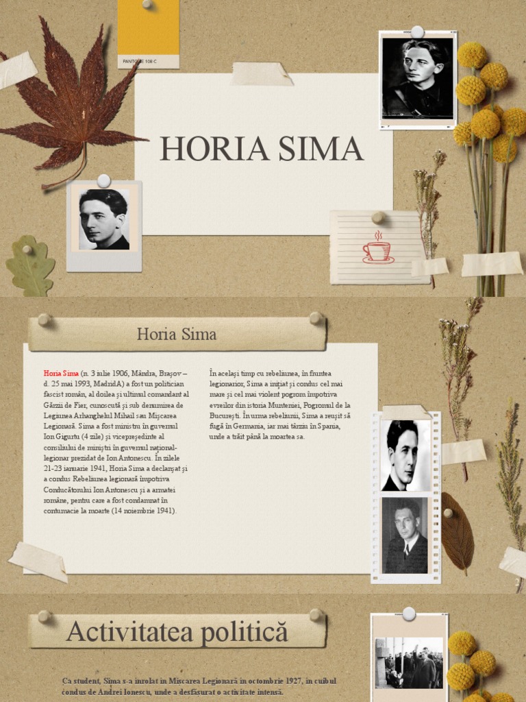Horia Sima | PDF
