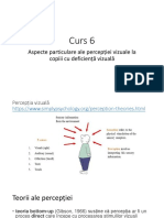 Curs 6 Aspecte Ale Particularitatilor Perceptive 1