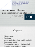 Aterescleroza obliterantă periferică