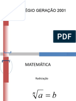 Propriedades Dos Radicais