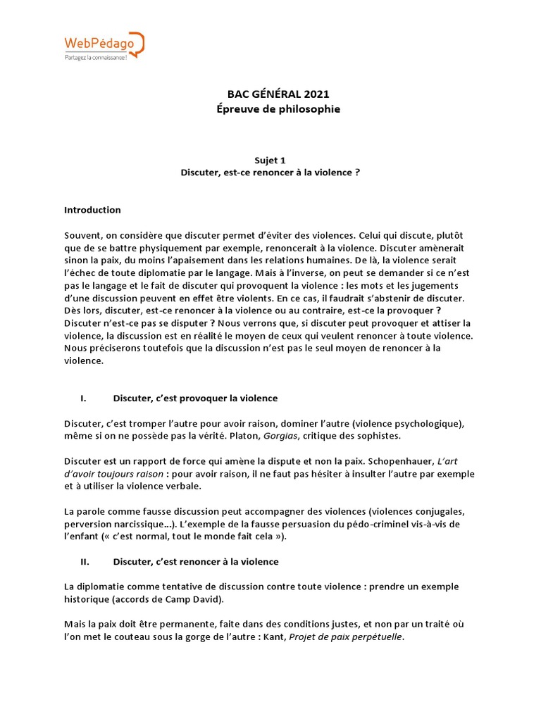 Sujet Corrigé Sur La Conscience Et Linconscient Pdf Bac General 2021 Philo Corrige | PDF | Moralité | Inconscient