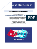 ENG - Briefing of The Case 622 Cuban Doctors vs. Cuban Government - ICC&UN