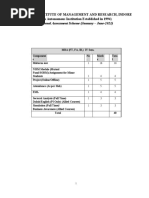 Internal Assessment Scheme Jan-Jun-2021