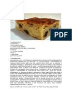 Receta para Preparar Torta de Pan