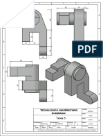 Auto Cad Pieza 3d