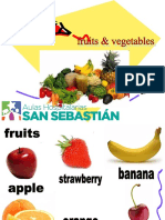 Fruits and Vegetables Flashcards Picture Dictionaries - 53040