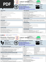 Mobile Hacking: Cheat Sheet