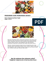 Makanan Dan Minuman Sehat by Muhammad Ilham Najafi