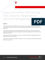 Beyond Unified Monitoring: The Case For Application Service Management