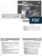 Digital Multimeter UT139A UT139B UT139C English Manual