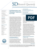 National Center For PTSD Report On Complementary and Alternative Treatments For PTSD