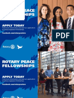Rotary Peace Fellowships Masters Postcard en