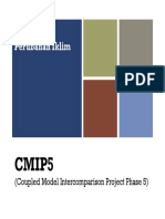ME-3036 Perubahan Iklim: Cmip5