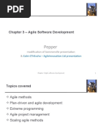 Pepper: Chapter 3 - Agile Software Development