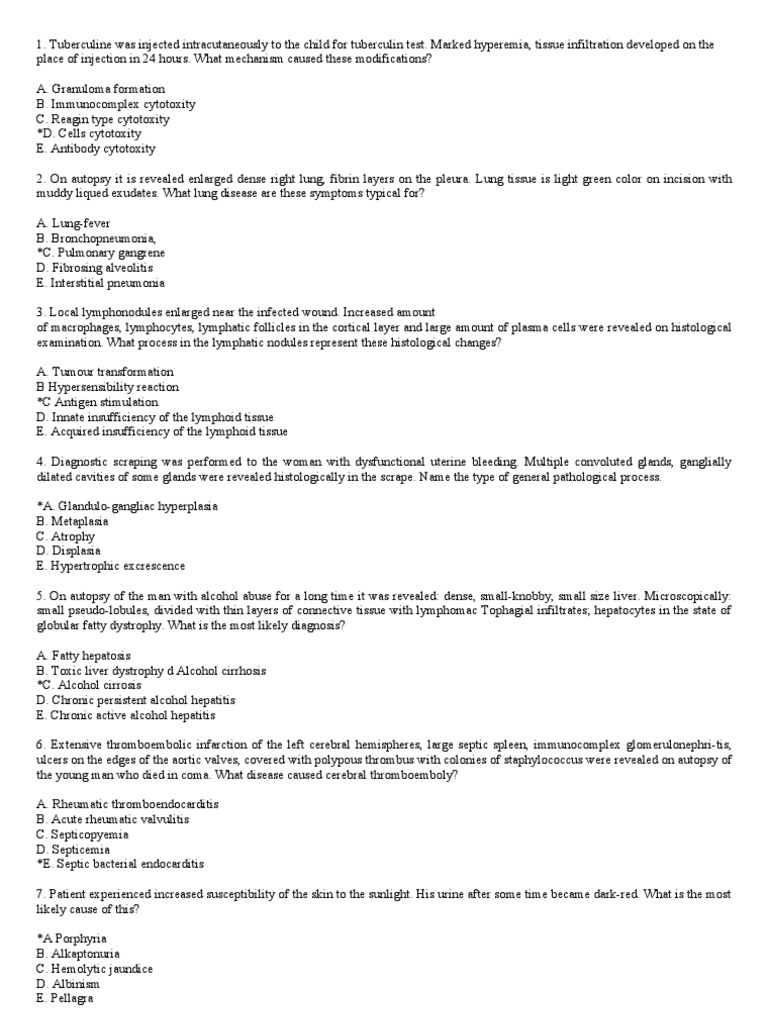 Pathological Diagnosis and Mechanisms in Autopsy Findings | PDF | Liver ...
