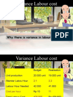 Variance Analysis - Labour Budget2