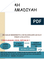 AIK IV Pertemuan 6 Sejarah Muhammadiyah